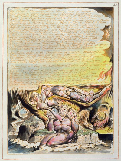 The Atlantic Mountains, plate 50 from 